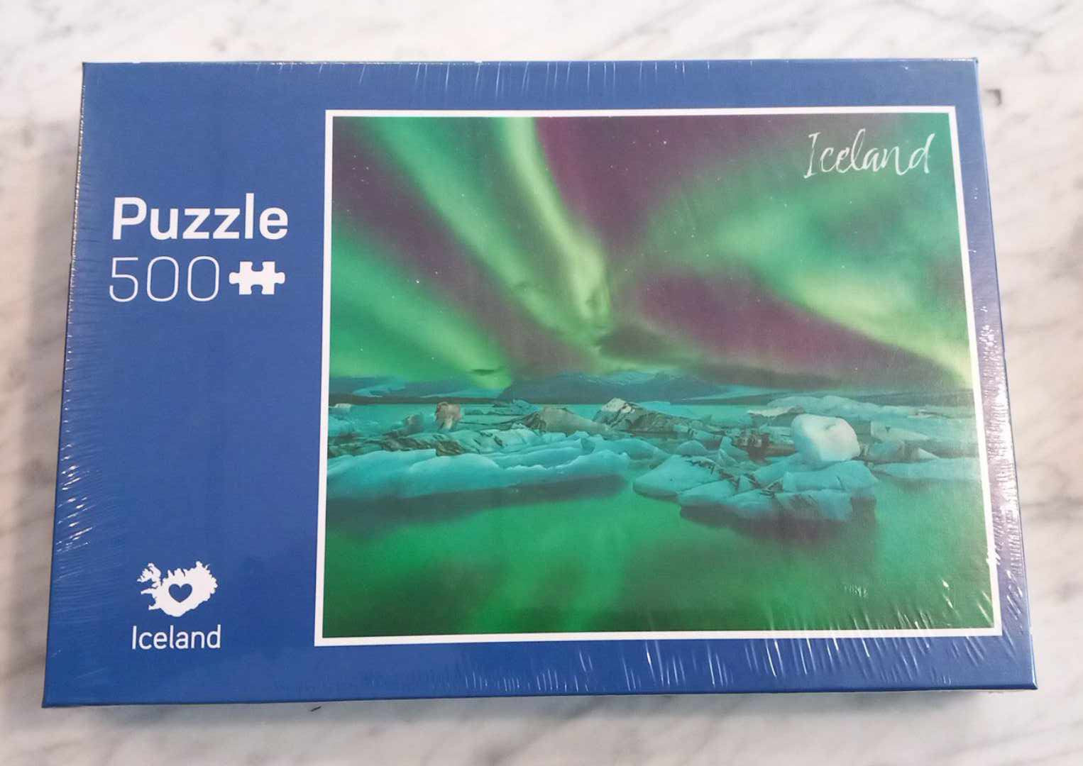 Northern lights and puffin puzzles Northern lights and puffin puzzles